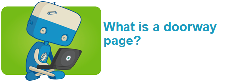 What is a doorway page?