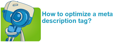 How to optimize a meta description tag?