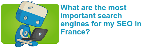 What are the most important search engines for my SEO in France?